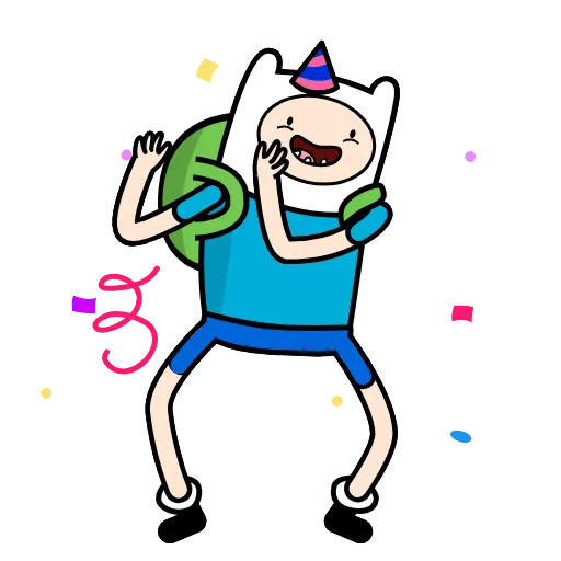 🥳 Эмодзи «Finn» для Telegram