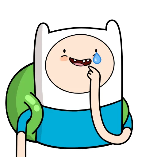 Стикерпак Finn для Telegram