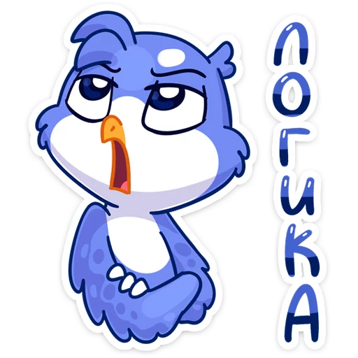 😑 Стикер «Фин и Фенечка. История создания стикеров» для Telegram
