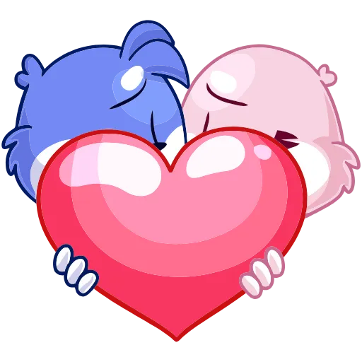 ❤️ Эмодзи «Фин и Фенечка» для Telegram