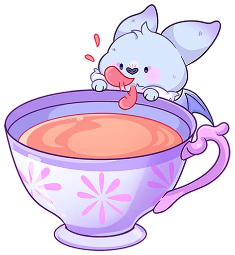 ☕ Стикер «Фин без надписей» для Telegram