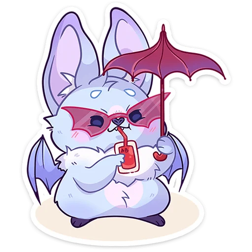 🍹 Стикер «Фин без надписей» для Telegram