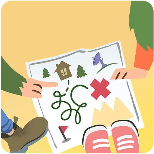 🗺 Стикер «Финник Без Текста» для Telegram