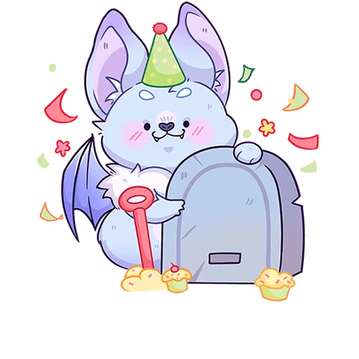 🥳 Стикер «Фин Без Текста» для Telegram