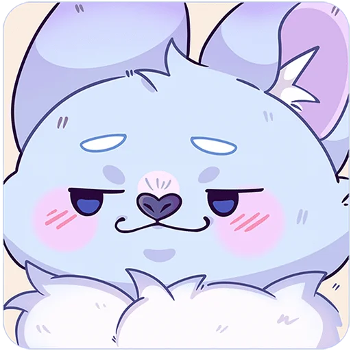 😏 Стикер «Фин Без Текста» для Telegram