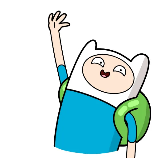 👋 Стикер «Finn» для Telegram
