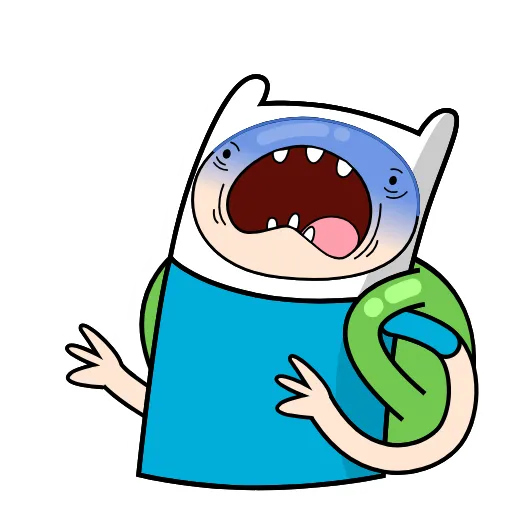 😱 Стикер «Finn» для Telegram