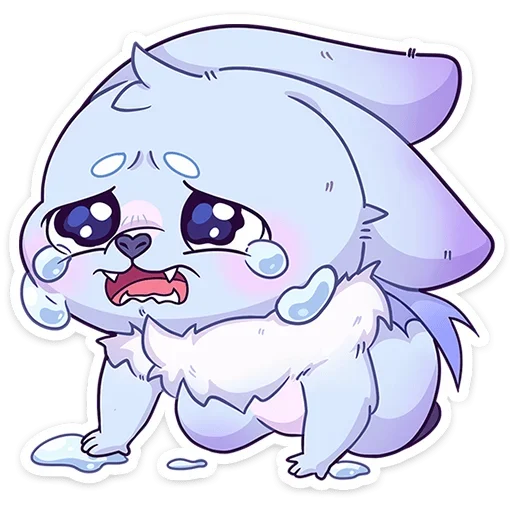 😭 Стикер «Фин» для Telegram