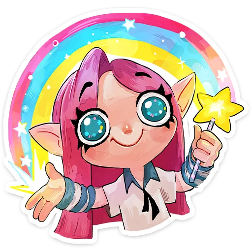 🤩 Стикер «Фиона» для Telegram