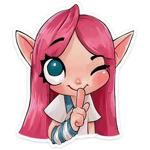 😉 Стикер «Фиона» для Telegram