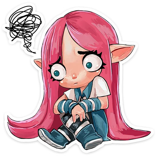 😔 Стикер «Фиона» для Telegram
