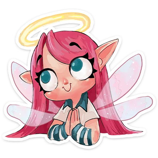 😇 Стикер «Фиона» для Telegram