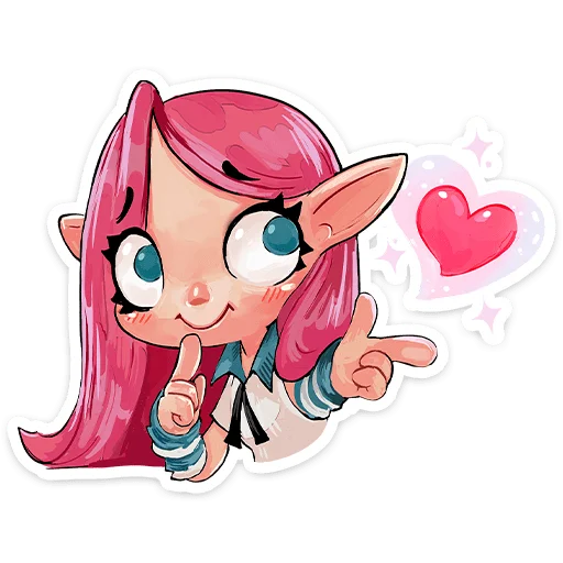 ☺ Стикер «Фиона» для Telegram