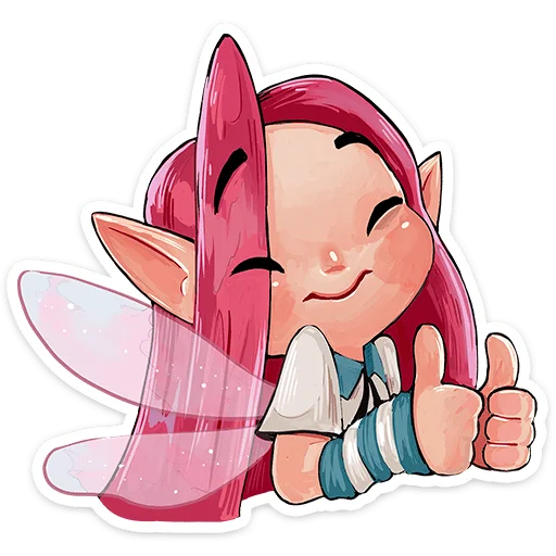 👍 Стикер «Фиона» для Telegram
