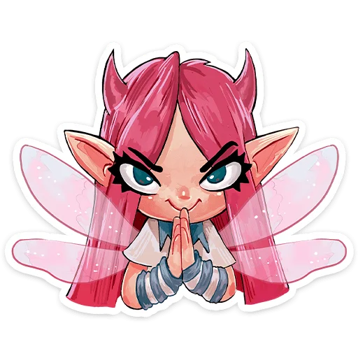 😈 Стикер «Фиона» для Telegram