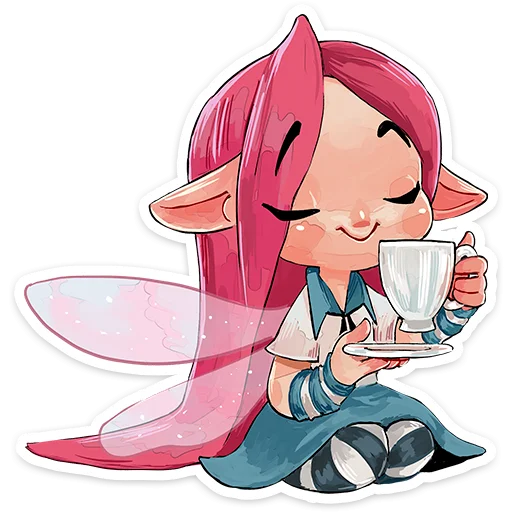 ☕️ Стикер «Фиона» для Telegram