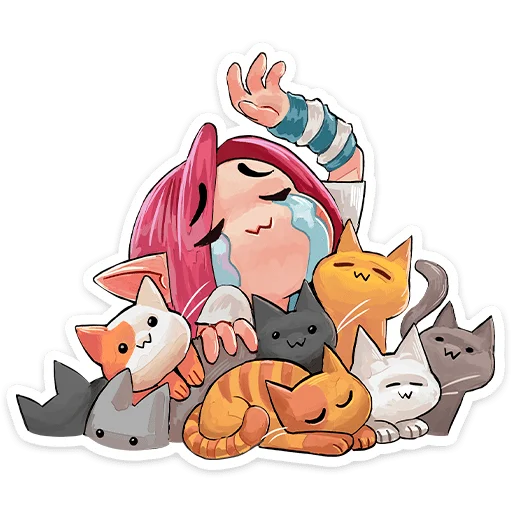 😭 Стикер «Фиона» для Telegram
