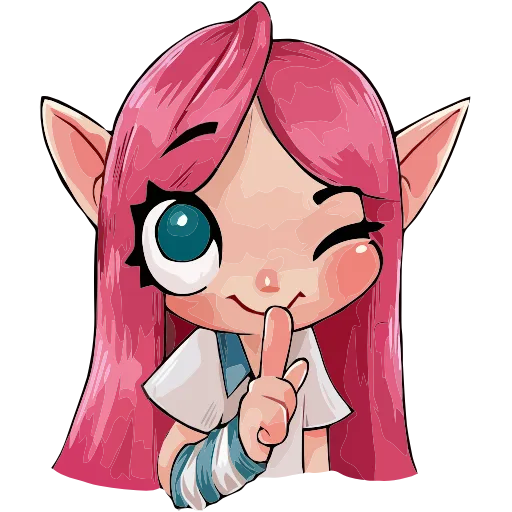 🤫 Эмодзи «Фиона» для Telegram