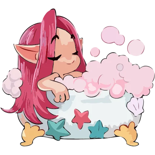 🛀 Эмодзи «Фиона» для Telegram