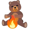 🐻 Эмодзи «fire 2» для Telegram