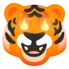 🐯 Эмодзи «fire 2» для Telegram