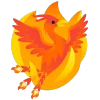 🦅 Эмодзи «fire 2» для Telegram