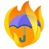☔️ Эмодзи «fire 2» для Telegram