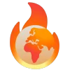 🌍 Эмодзи «fire 2» для Telegram