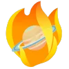 🪐 Эмодзи «fire 2» для Telegram