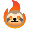 🦥 Эмодзи «fire 2» для Telegram
