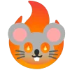 🐭 Эмодзи «fire 2» для Telegram