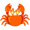 🦀 Эмодзи «fire 2» для Telegram