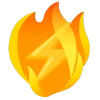 ⚡️ Эмодзи «fire 2» для Telegram