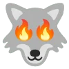🐺 Эмодзи «fire 2» для Telegram