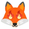 🦊 Эмодзи «fire 2» для Telegram