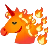 🦄 Эмодзи «fire 2» для Telegram