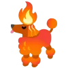 🐩 Эмодзи «fire 2» для Telegram