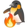 🐧 Эмодзи «fire 2» для Telegram