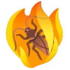 🪲 Эмодзи «fire 2» для Telegram