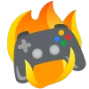 🎮 Эмодзи «fire 3» для Telegram