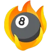 🎱 Эмодзи «fire 3» для Telegram