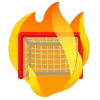 🥅 Эмодзи «fire 3» для Telegram