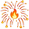 🎆 Эмодзи «fire 3» для Telegram