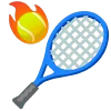 🏸 Эмодзи «fire 3» для Telegram