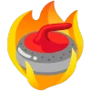 🥌 Эмодзи «fire 3» для Telegram