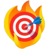 🎯 Эмодзи «fire 3» для Telegram