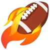 🏈 Эмодзи «fire 3» для Telegram