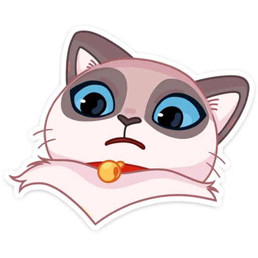 😳 Стикер «Огонёк и Дымка» для Telegram