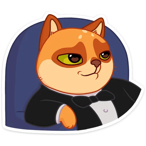 😎 Стикер «Огонёк и Дымка» для Telegram