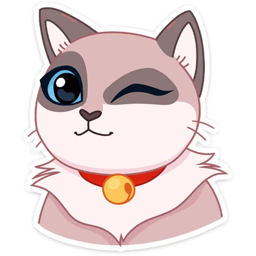 😉 Стикер «Огонёк и Дымка» для Telegram